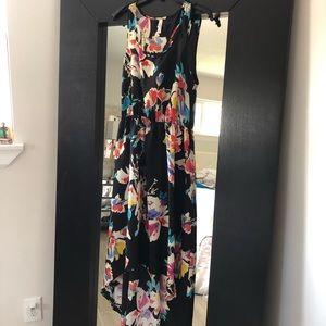 Hi-low summer dress